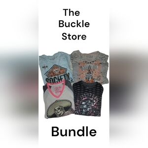Buckle Designer Short Sleeve T-shirt Bundle
